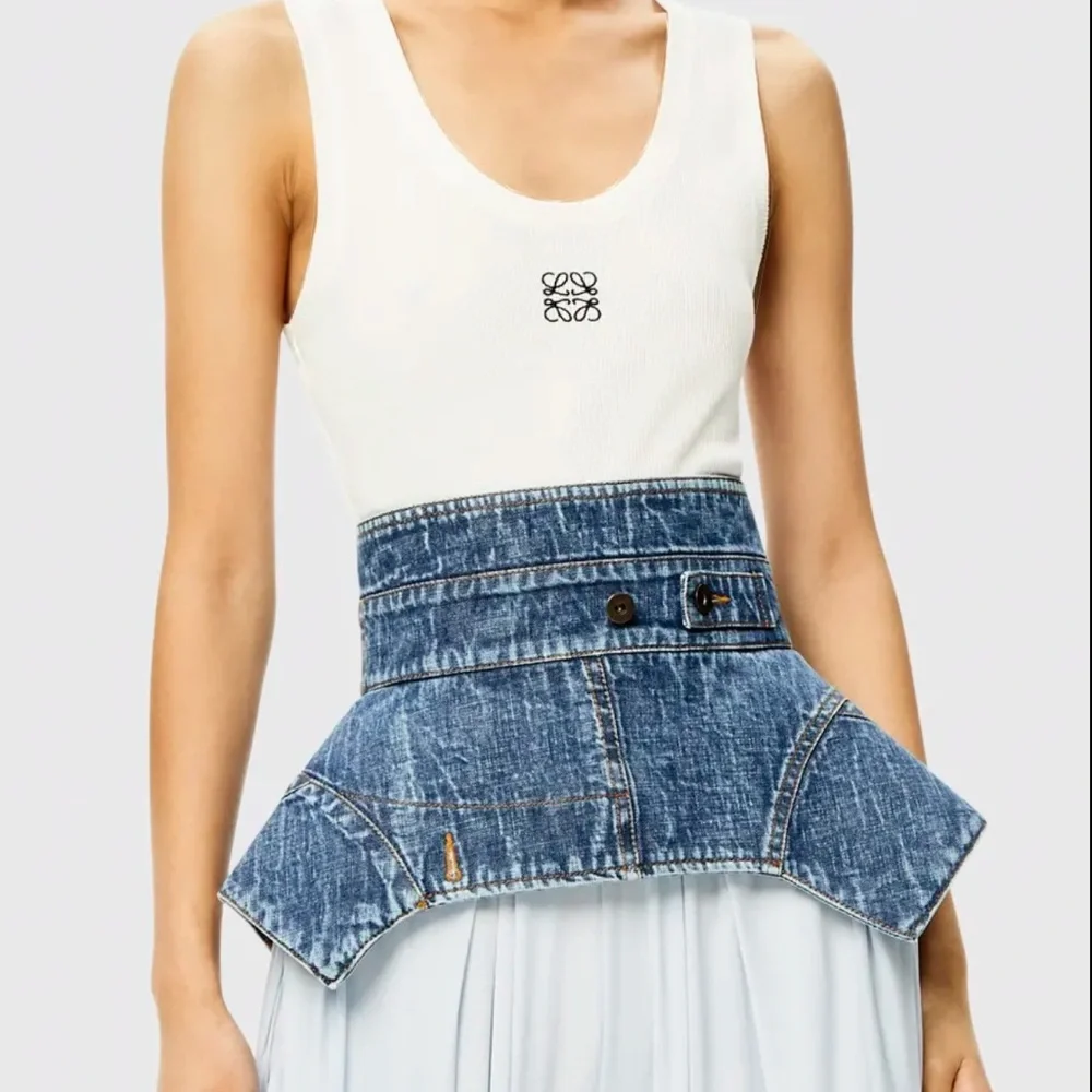 Loewe Blue Denim Belt - Picture 1 of 8